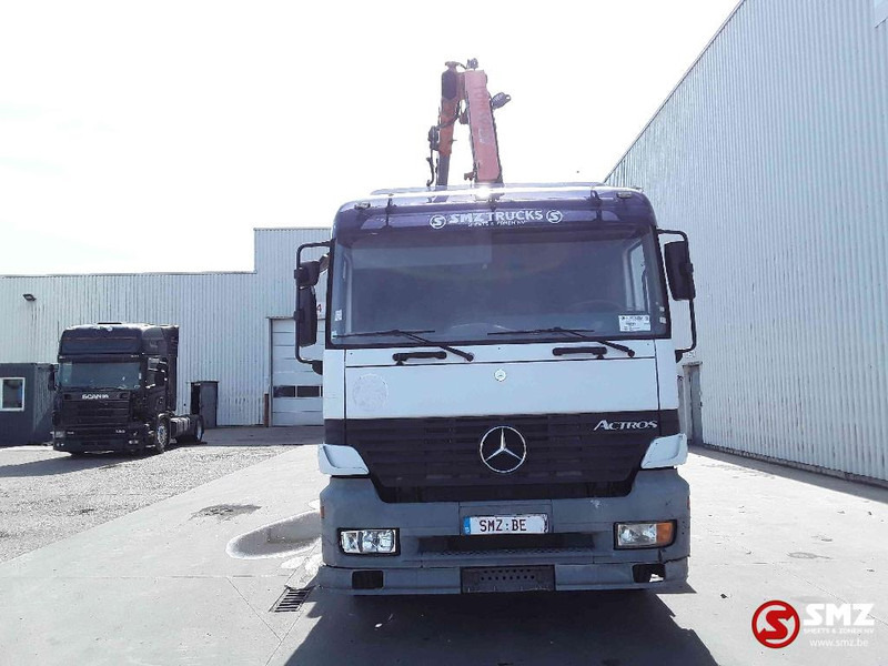 Mercedes-Benz Actros 1831 Atlas Ak140.1A4+remote lames steel 165000km - משאית צד נופל/ שטוחה, משאית מנוף: תמונה 2 Mercedes-Benz Actros 1831 Atlas Ak140.1A4+remote lames steel 165000km - משאית צד נופל/ שטוחה, משאית מנוף: תמונה 2