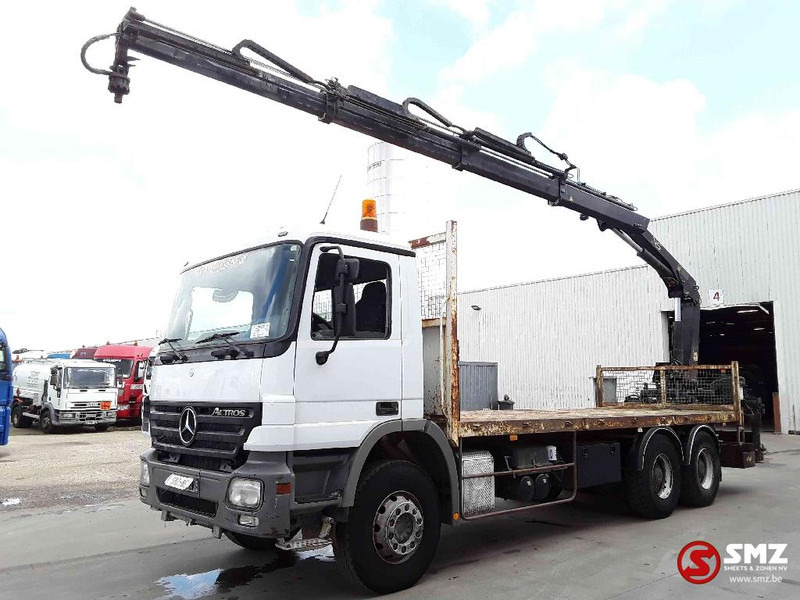 Mercedes-Benz Actros 2632 Hiab 166B- 3est+remote - משאית צד נופל/ שטוחה, משאית מנוף: תמונה 5 Mercedes-Benz Actros 2632 Hiab 166B- 3est+remote - משאית צד נופל/ שטוחה, משאית מנוף: תמונה 5
