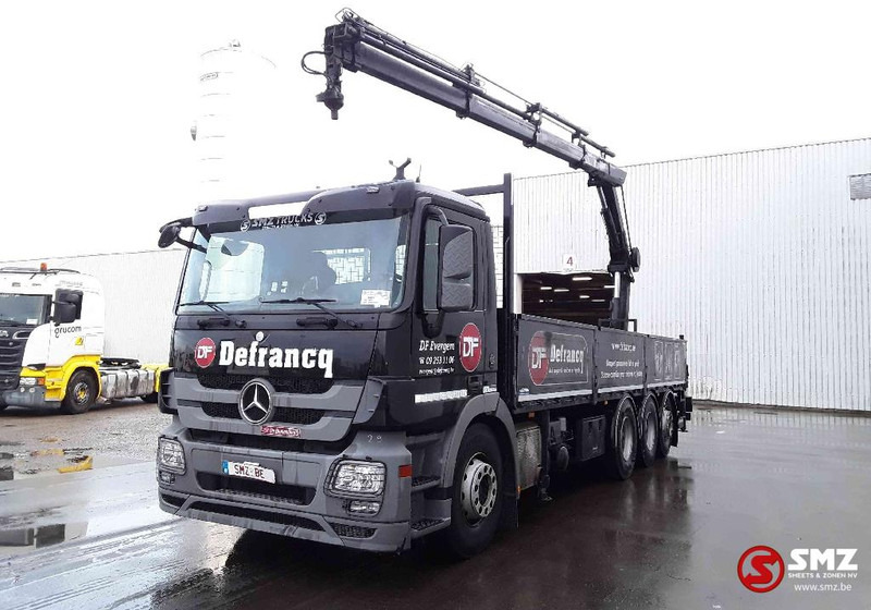 Mercedes-Benz Actros 3236 hiab 166-5remote - משאית צד נופל/ שטוחה, משאית מנוף: תמונה 3 Mercedes-Benz Actros 3236 hiab 166-5remote - משאית צד נופל/ שטוחה, משאית מנוף: תמונה 3