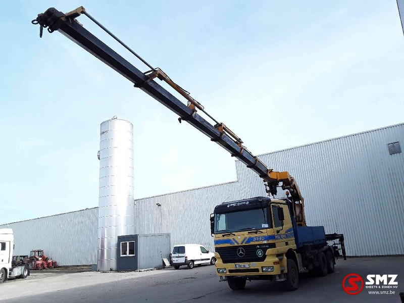 Mercedes-Benz Actros 3340 6x6 Effer 680 6s ext/remote 338'km - משאית צד נופל/ שטוחה, משאית מנוף: תמונה 5 Mercedes-Benz Actros 3340 6x6 Effer 680 6s ext/remote 338'km - משאית צד נופל/ שטוחה, משאית מנוף: תמונה 5