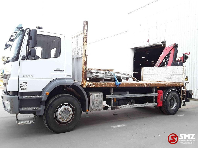Mercedes-Benz Axor 1833 Fassi f 110a 284000km airco TOP condition - משאית צד נופל/ שטוחה, משאית מנוף: תמונה 5 Mercedes-Benz Axor 1833 Fassi f 110a 284000km airco TOP condition - משאית צד נופל/ שטוחה, משאית מנוף: תמונה 5