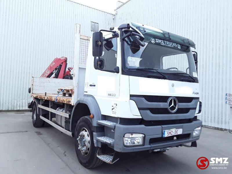 Mercedes-Benz Axor 1833 Fassi f 110a - משאית צד נופל/ שטוחה, משאית מנוף: תמונה 1 Mercedes-Benz Axor 1833 Fassi f 110a - משאית צד נופל/ שטוחה, משאית מנוף: תמונה 1