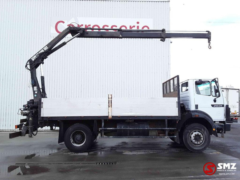 Mercedes-Benz SK 2031 lames manual - משאית צד נופל/ שטוחה, משאית מנוף: תמונה 4 Mercedes-Benz SK 2031 lames manual - משאית צד נופל/ שטוחה, משאית מנוף: תמונה 4