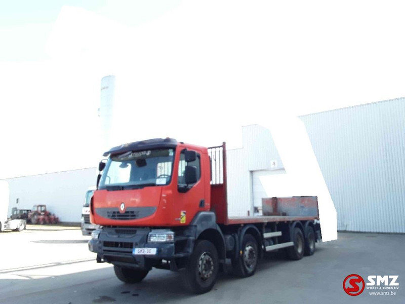 Renault Kerax 430 8x4 - משאית צד נופל/ שטוחה, משאית מנוף: תמונה 5 Renault Kerax 430 8x4 - משאית צד נופל/ שטוחה, משאית מנוף: תמונה 5
