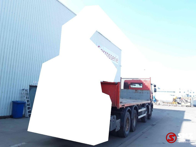 משאית צד נופל/ שטוחה, משאית מנוף Renault Kerax 430 8x4: תמונה 9