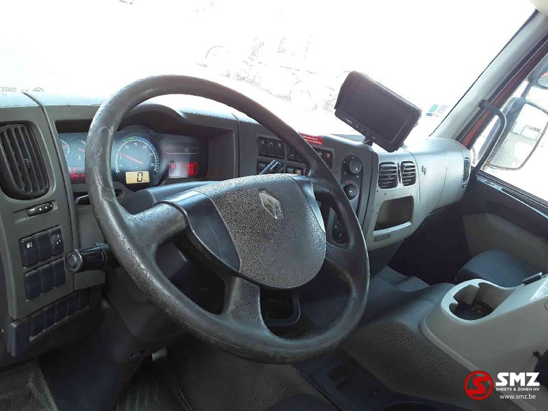 משאית צד נופל/ שטוחה, משאית מנוף Renault Kerax 430 8x4: תמונה 8