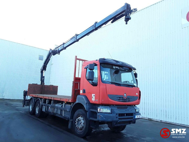 Renault Kerax 430 Hiab 166B_3-remote - משאית צד נופל/ שטוחה, משאית מנוף: תמונה 1 Renault Kerax 430 Hiab 166B_3-remote - משאית צד נופל/ שטוחה, משאית מנוף: תמונה 1