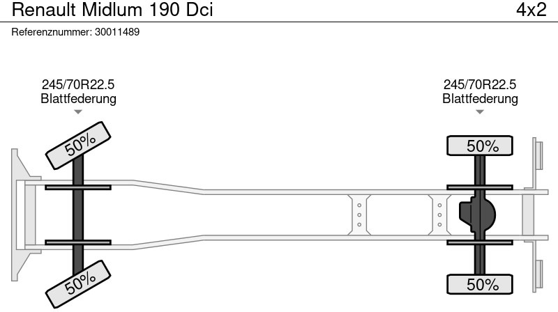 משאית תיבה Renault Midlum 190 Dci: תמונה 12