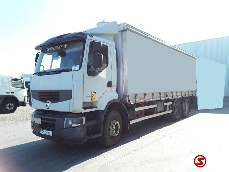 Renault Premium 460 6x4 combi - משאית וילונות צד: תמונה 3 Renault Premium 460 6x4 combi - משאית וילונות צד: תמונה 3