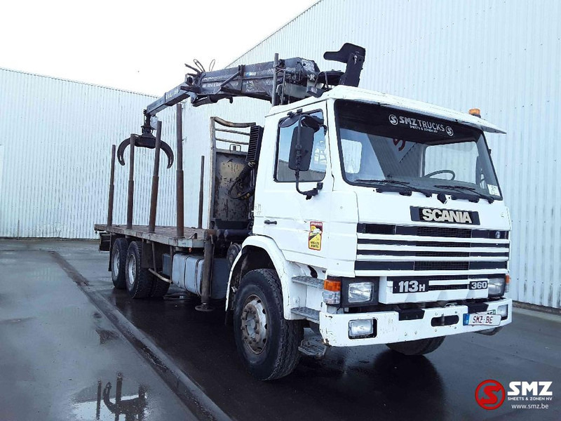 Scania 113 360 Diebolt big axle 12 gear retarder - משאית צד נופל/ שטוחה, משאית מנוף: תמונה 1 Scania 113 360 Diebolt big axle 12 gear retarder - משאית צד נופל/ שטוחה, משאית מנוף: תמונה 1