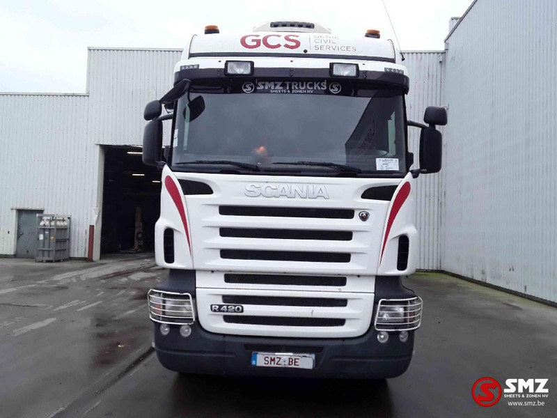 Scania R 420 8x2 +manitou TMT 25.20 - משאית צד נופל/ שטוחה: תמונה 2 Scania R 420 8x2 +manitou TMT 25.20 - משאית צד נופל/ שטוחה: תמונה 2