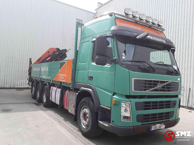 Volvo FM 380 palfinger pk 29002-6 - משאית צד נופל/ שטוחה, משאית מנוף: תמונה 1 Volvo FM 380 palfinger pk 29002-6 - משאית צד נופל/ שטוחה, משאית מנוף: תמונה 1