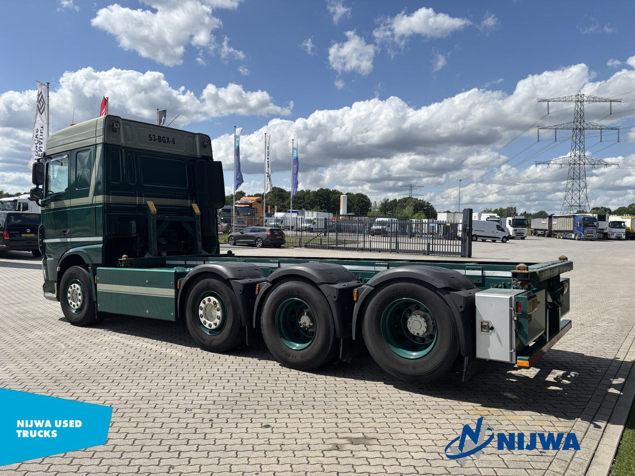 DAF XF 460 8x2 20ft container systeem - משאית הרמת וו: תמונה 4 DAF XF 460 8x2 20ft container systeem - משאית הרמת וו: תמונה 4