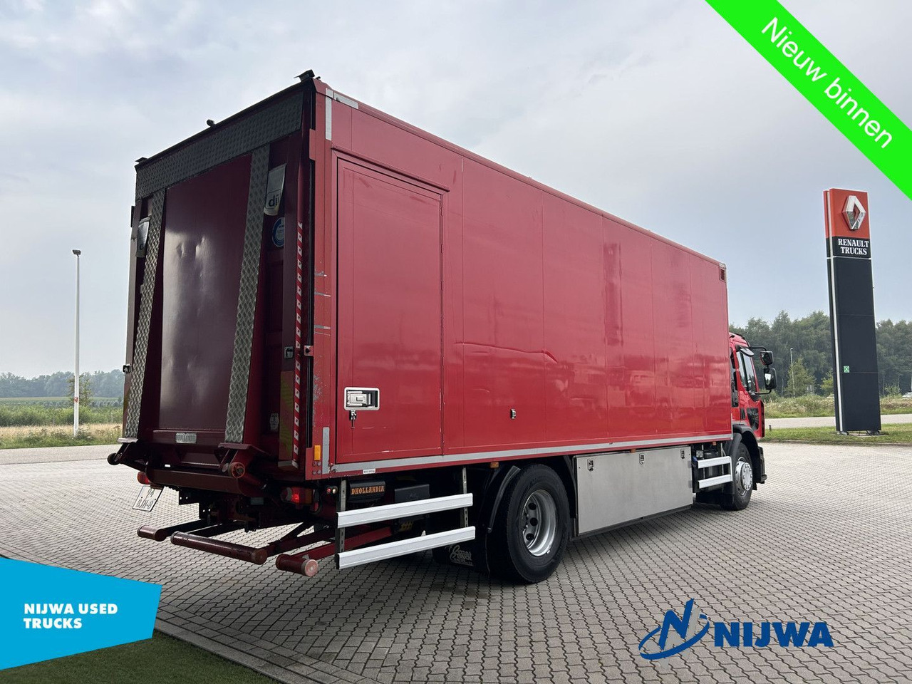 Renault D WIDE 280 4x2 Low mileage + Achtersluitklep - משאית תיבה: תמונה 3 Renault D WIDE 280 4x2 Low mileage + Achtersluitklep - משאית תיבה: תמונה 3