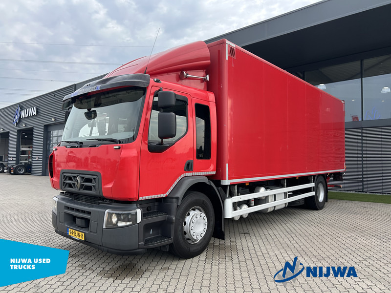 Renault D WIDE 280 4x2 Low mileage + Achtersluitklep - משאית תיבה: תמונה 1 Renault D WIDE 280 4x2 Low mileage + Achtersluitklep - משאית תיבה: תמונה 1