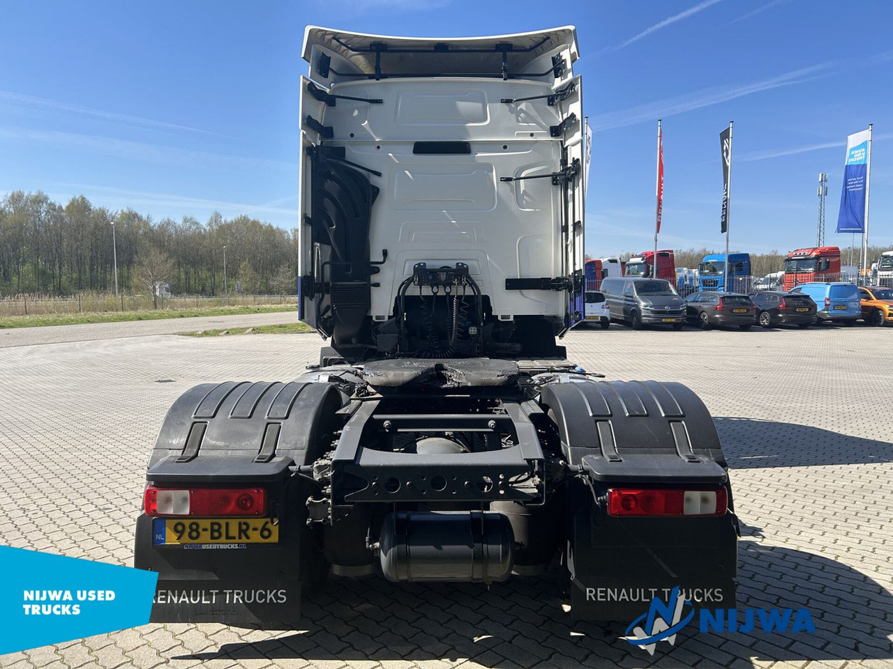 יחידת טרקטור Renault T 460 4x2 Standkachel + Koelkast: תמונה 8