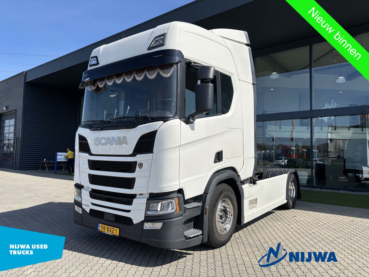 Scania R450 4x2 Retarder + Navigatie - יחידת טרקטור: תמונה 1 Scania R450 4x2 Retarder + Navigatie - יחידת טרקטור: תמונה 1