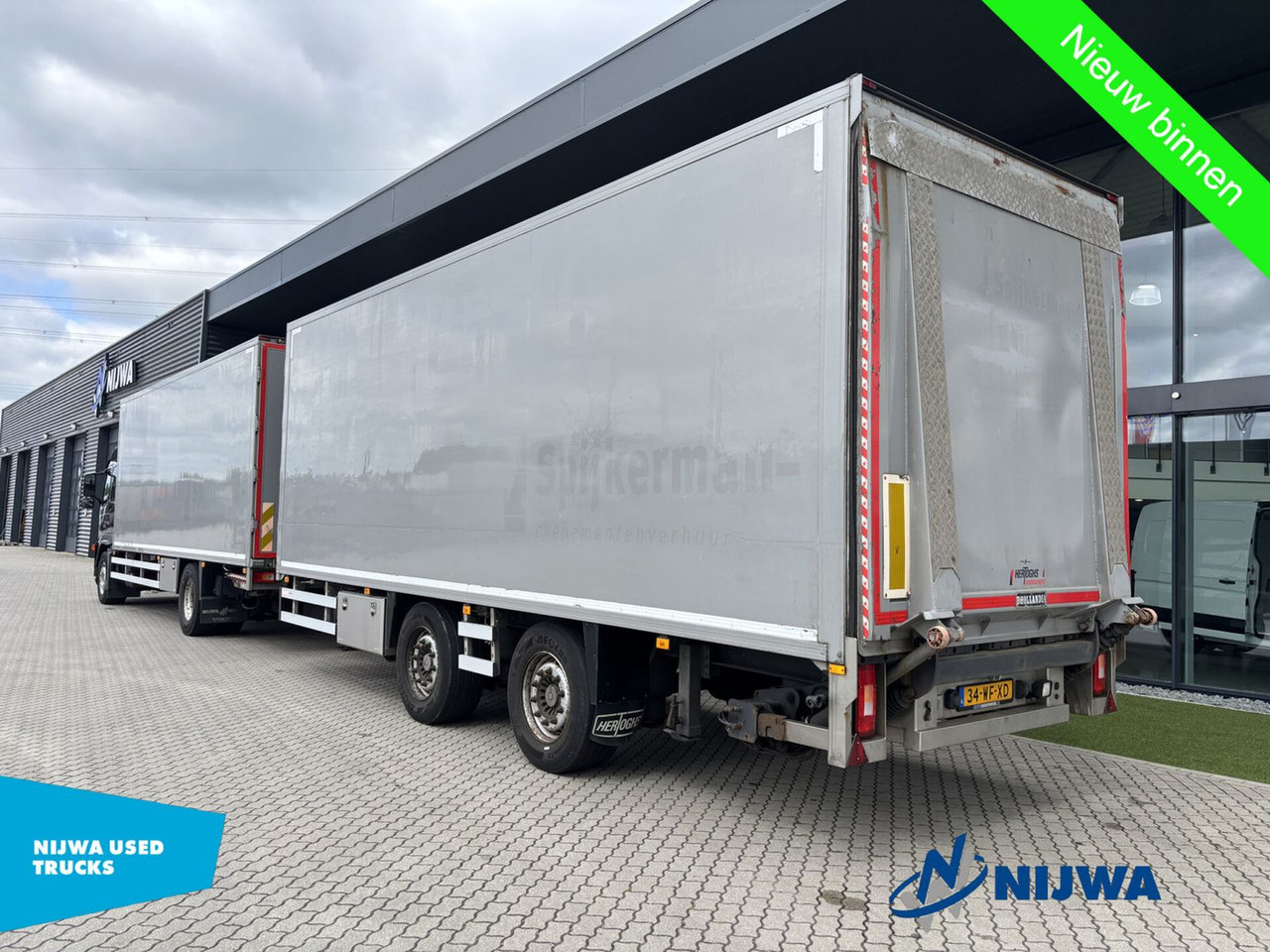 Volvo FM 330 4x2 I.C.M HERTOGHS Aanhangwagen - משאית תיבה: תמונה 4 Volvo FM 330 4x2 I.C.M HERTOGHS Aanhangwagen - משאית תיבה: תמונה 4