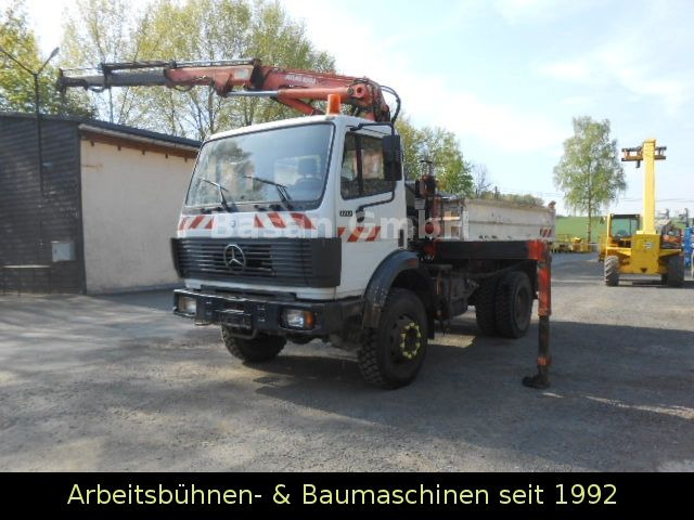 Mercedes-Benz MB 1717 AK Kipper Allrad mit Kran Atlas 100.1 Mercedes-Benz MB 1717 AK Kipper Allrad mit Kran Atlas 100.1 - מזהיר, משאית מנוף: תמונה 4 Mercedes-Benz MB 1717 AK Kipper Allrad mit Kran Atlas 100.1 Mercedes-Benz MB 1717 AK Kipper Allrad mit Kran Atlas 100.1 - מזהיר, משאית מנוף: תמונה 4