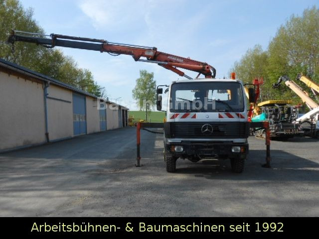 Mercedes-Benz MB 1717 AK Kipper Allrad mit Kran Atlas 100.1 - מזהיר, משאית מנוף: תמונה 5 Mercedes-Benz MB 1717 AK Kipper Allrad mit Kran Atlas 100.1 - מזהיר, משאית מנוף: תמונה 5