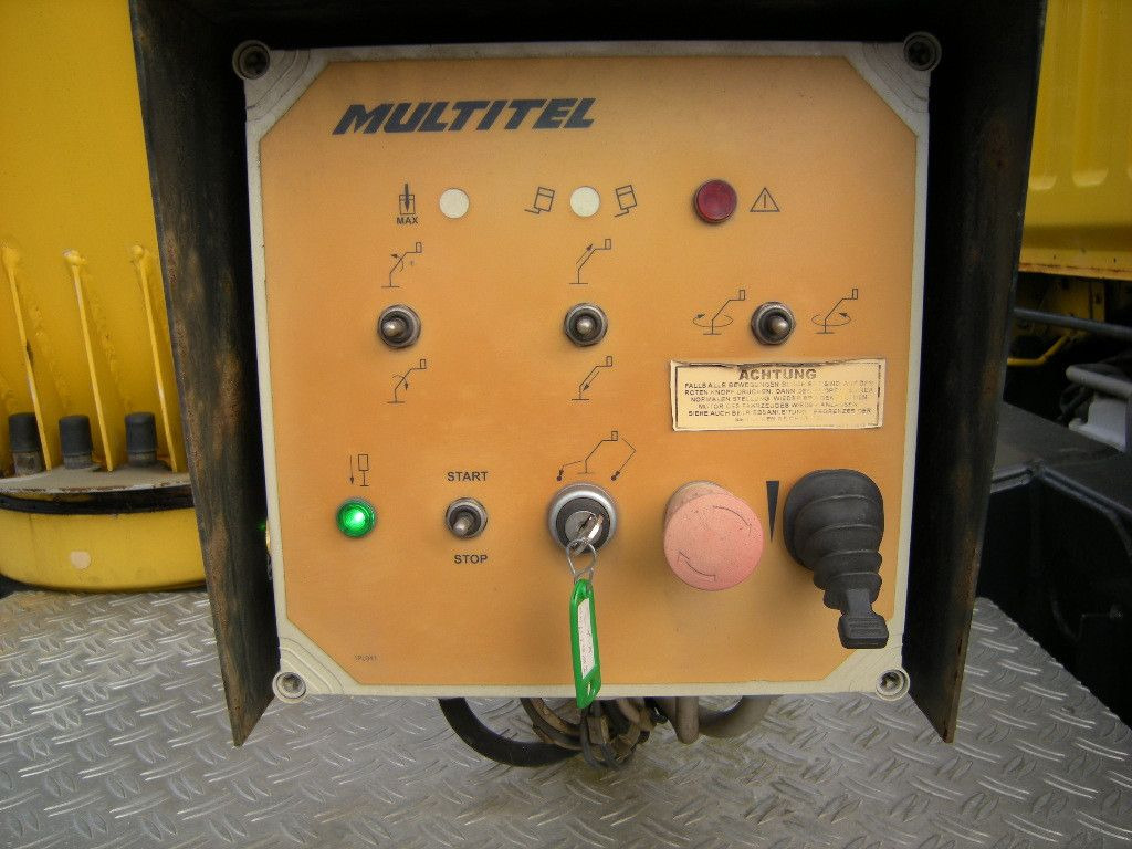 חָדָשׁ פלטפורמה אווירית מותקנת על משאית Renault Maxity mit Multitel 160 Alu DS Aufbau, 16m: תמונה 15