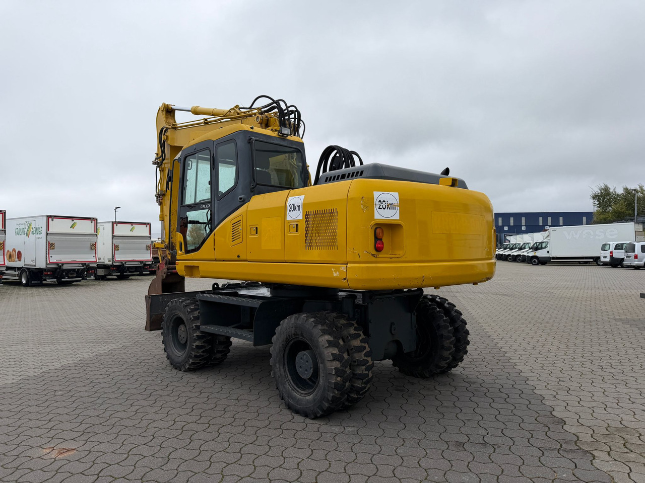 מחפר גלגלים Komatsu PW 180 - 7: תמונה 11