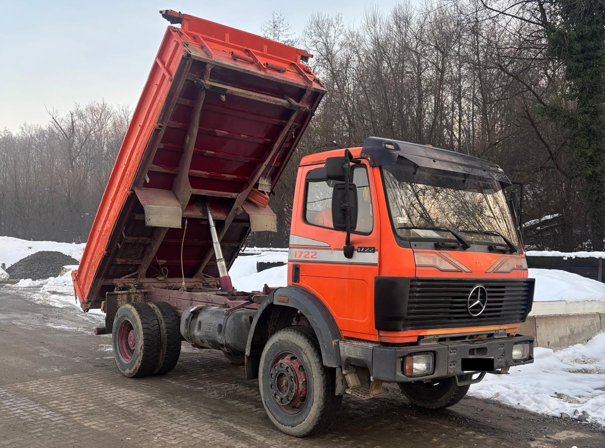 Mercedes-Benz 1722 4x4 AK Kipper - מזהיר: תמונה 1 Mercedes-Benz 1722 4x4 AK Kipper - מזהיר: תמונה 1