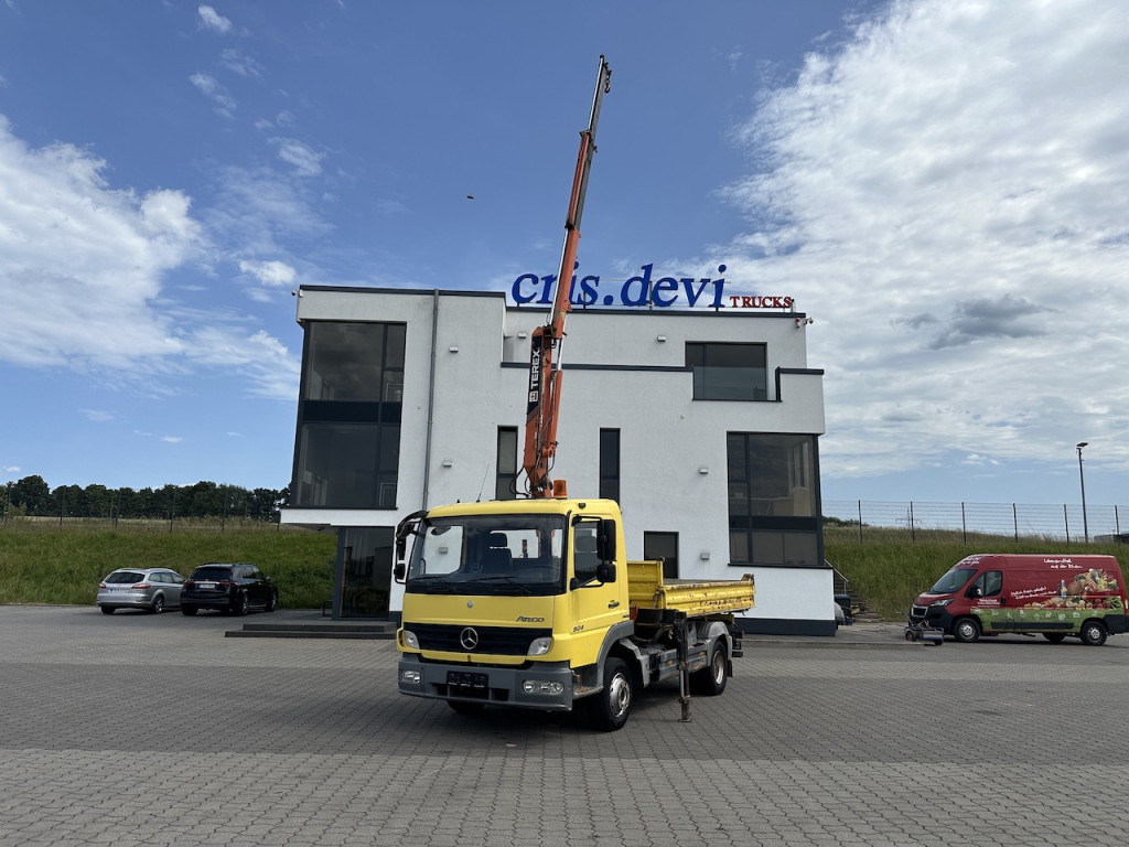 Mercedes-Benz 924 4x2 Meiller Terex Atlas 65.2 Kran - מזהיר, משאית מנוף: תמונה 5 Mercedes-Benz 924 4x2 Meiller Terex Atlas 65.2 Kran - מזהיר, משאית מנוף: תמונה 5