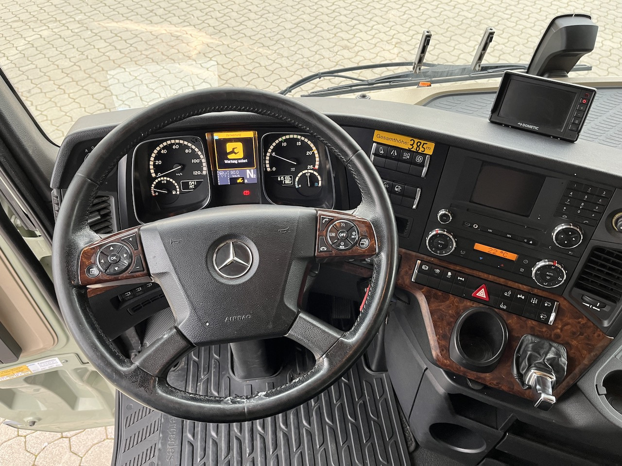 Mercedes-Benz Actros 2545 6x2 Atlas 265-A6 Lenk- Liftachse - משאית צד נופל/ שטוחה, משאית מנוף: תמונה 2 Mercedes-Benz Actros 2545 6x2 Atlas 265-A6 Lenk- Liftachse - משאית צד נופל/ שטוחה, משאית מנוף: תמונה 2