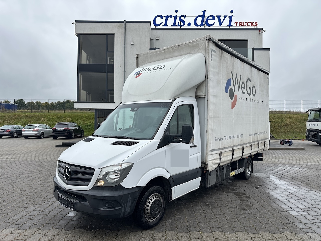 Mercedes-Benz Sprinter 519 CDI AHK Navi Klima - כלי רכב מסחרי עם וילונות צד: תמונה 1 Mercedes-Benz Sprinter 519 CDI AHK Navi Klima - כלי רכב מסחרי עם וילונות צד: תמונה 1