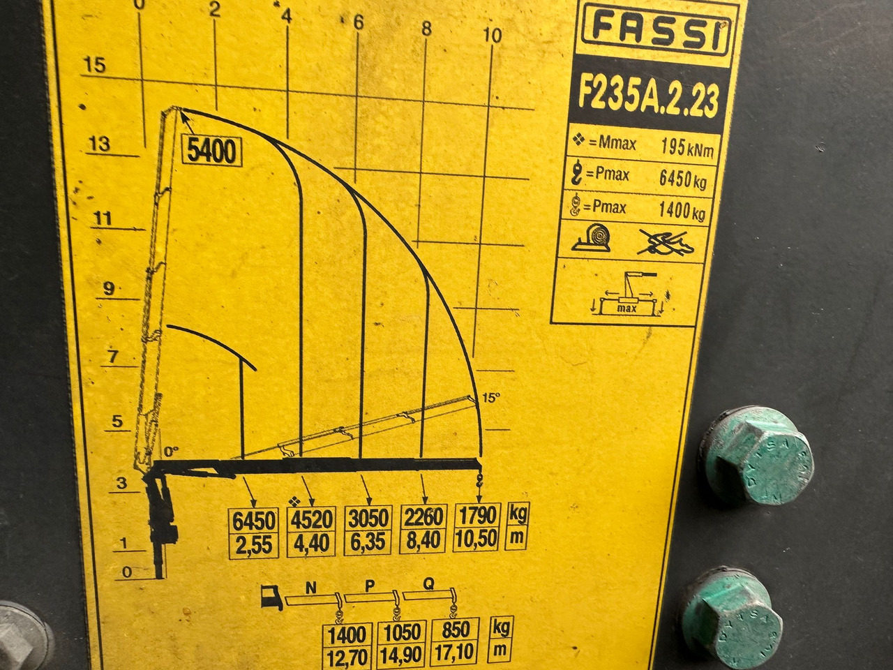 Palfinger FASSI F 235 A.2.23 Kran + Funk - עגורן מעמיס: תמונה 3 Palfinger FASSI F 235 A.2.23 Kran + Funk - עגורן מעמיס: תמונה 3