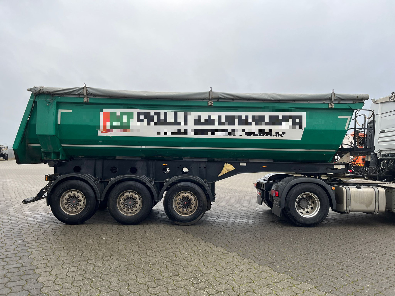 Reisch RHKS 35 24 ASL Alu Mulde - סמיטריילר עם מזהיר: תמונה 5 Reisch RHKS 35 24 ASL Alu Mulde - סמיטריילר עם מזהיר: תמונה 5