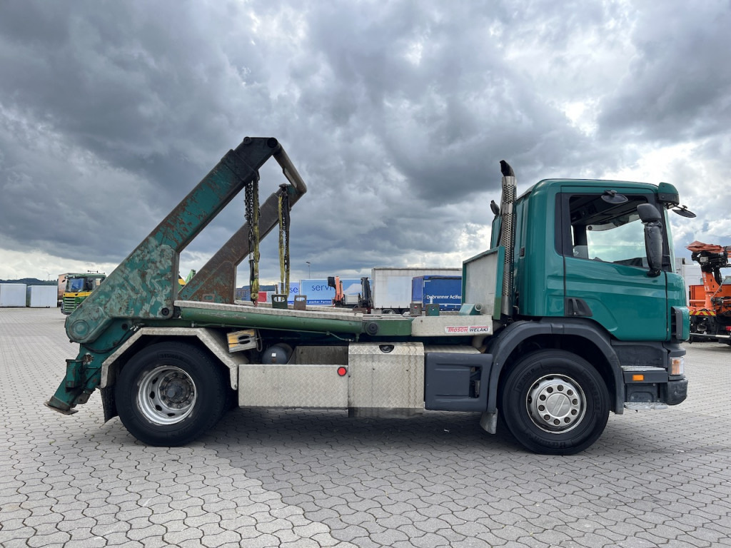 משאית דילוג העמסה Scania P114 340 4x2  Trösch Absetzkipper   Retarder AHK: תמונה 12