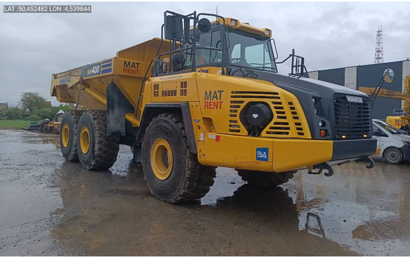 Komatsu HM400-5E0 - מסיר פסולת מפרקי: תמונה 1 Komatsu HM400-5E0 - מסיר פסולת מפרקי: תמונה 1