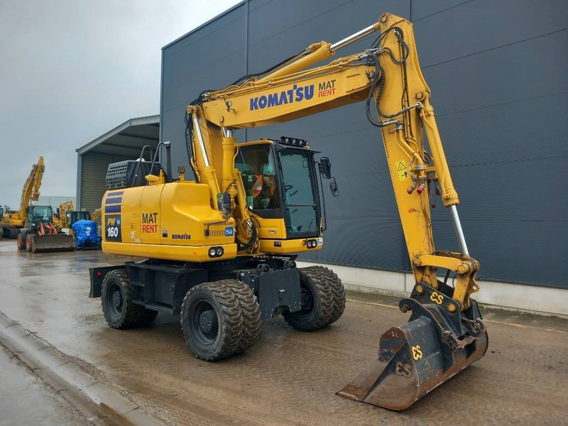 Komatsu PW160-11E0 - מחפר גלגלים: תמונה 1 Komatsu PW160-11E0 - מחפר גלגלים: תמונה 1