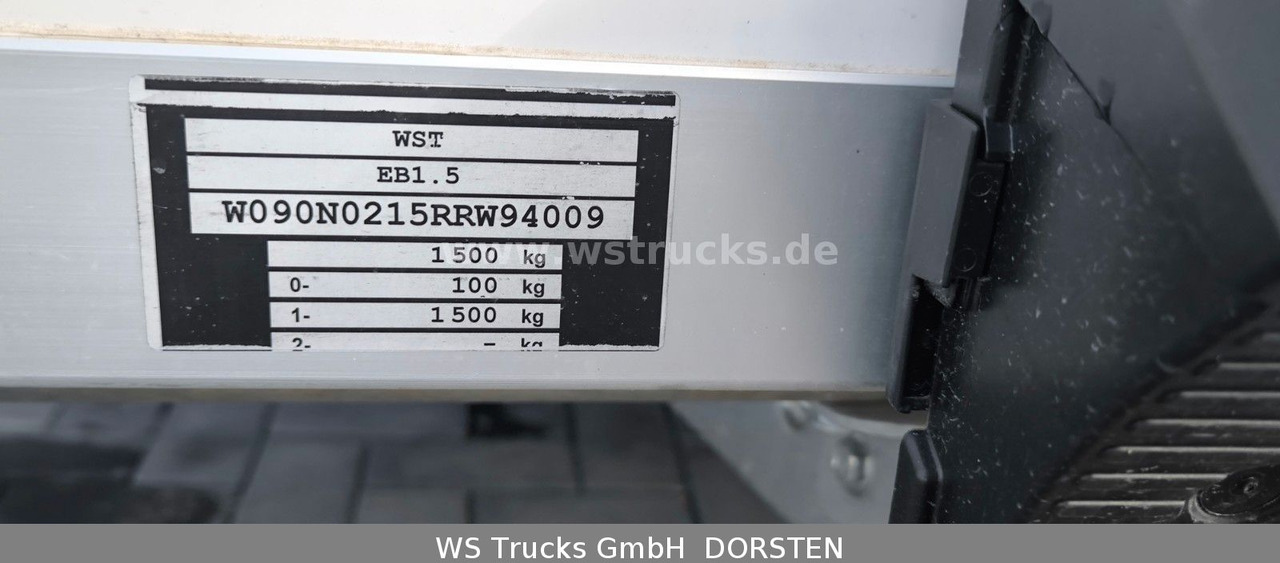 קרון נגרר עם קירור Getränke  WST Edition 1500 Small 2.5x1.5x1.9: תמונה 12