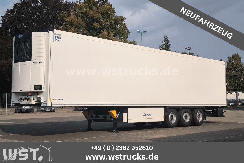 Krone Kühlauflieger Carrier Vector 1550 Rohrbahn - סמיטריילר בתיבה סגורה: תמונה 1 Krone Kühlauflieger Carrier Vector 1550 Rohrbahn - סמיטריילר בתיבה סגורה: תמונה 1