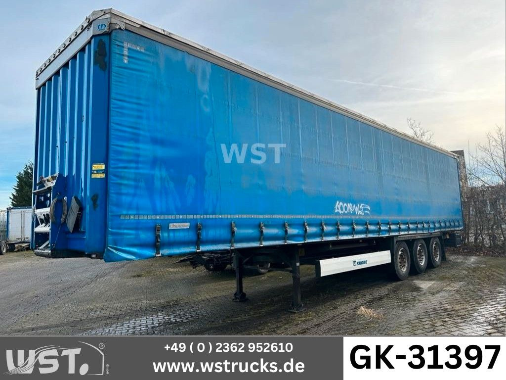 Krone SD 27 Planauflieger Coil Edscha | ABS, EBS, XL - סמיטריילר עם וילונות צד: תמונה 1 Krone SD 27 Planauflieger Coil Edscha | ABS, EBS, XL - סמיטריילר עם וילונות צד: תמונה 1