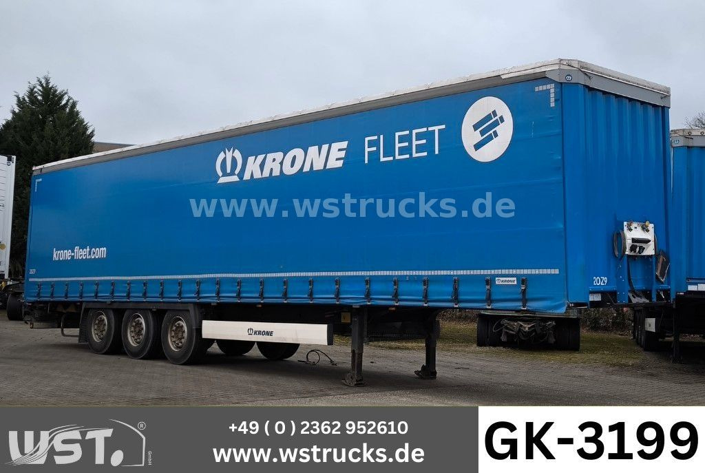 Krone SD 27 Planauflieger mit Edscha | ABS, EBS, XL - סמיטריילר עם וילונות צד: תמונה 1 Krone SD 27 Planauflieger mit Edscha | ABS, EBS, XL - סמיטריילר עם וילונות צד: תמונה 1