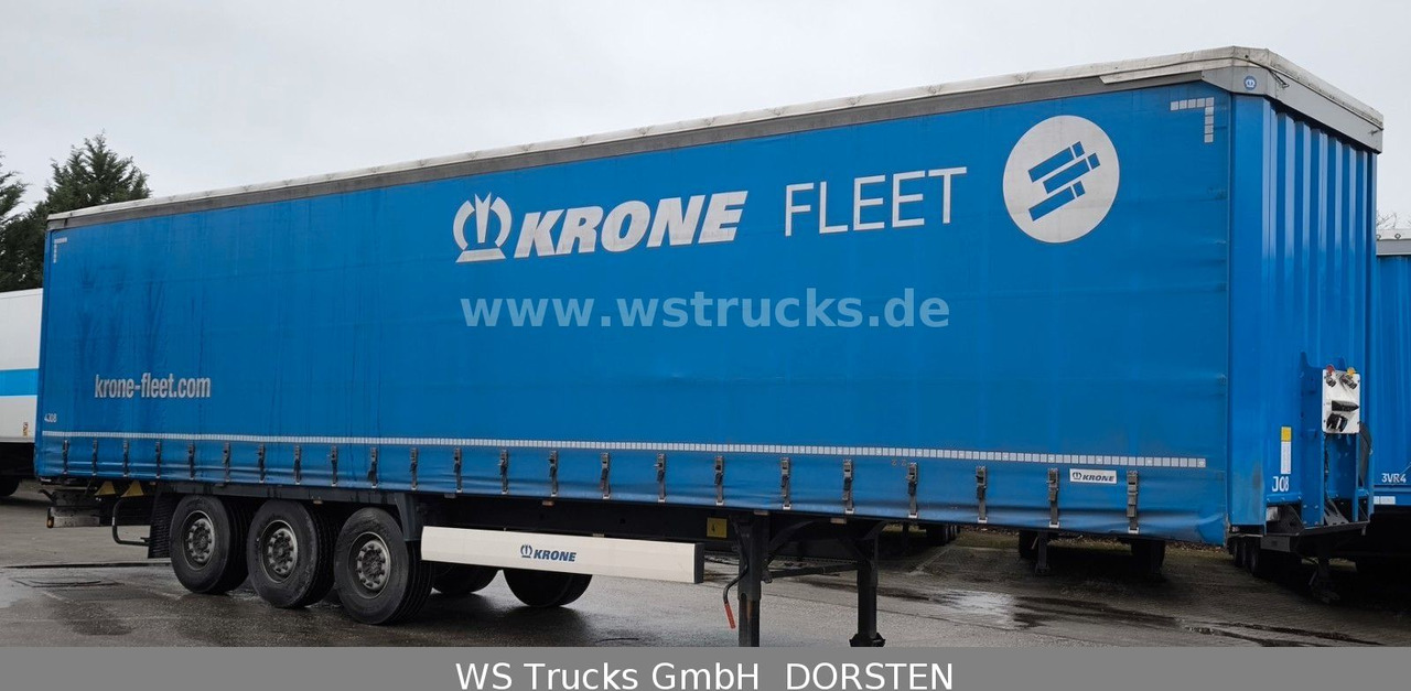 Krone SD 27 Planauflieger mit Edscha | ABS, EBS, XL - סמיטריילר עם וילונות צד: תמונה 4 Krone SD 27 Planauflieger mit Edscha | ABS, EBS, XL - סמיטריילר עם וילונות צד: תמונה 4
