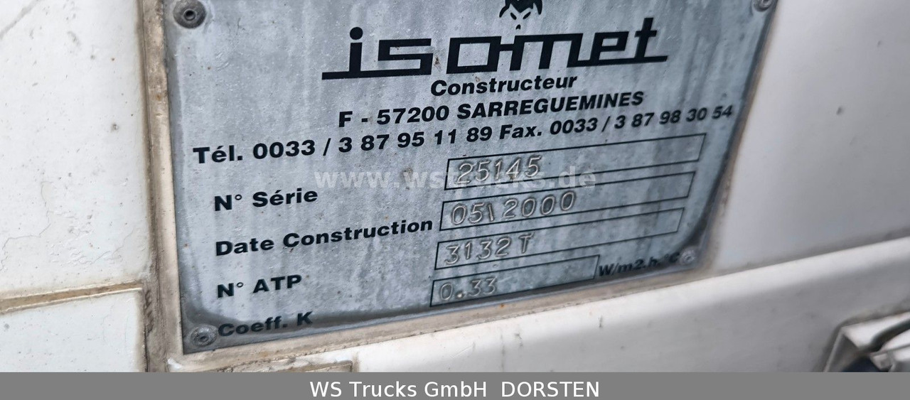 MAN 18.340 Isomet Rohrbahn ( ohne Kühlmaschine ) - משאית קירור: תמונה 4 MAN 18.340 Isomet Rohrbahn ( ohne Kühlmaschine ) - משאית קירור: תמונה 4