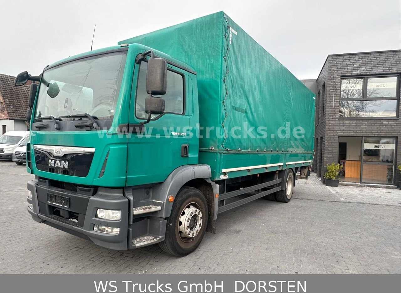 MAN TGM 18.250 Plane LBW 4x2 - משאית וילונות צד: תמונה 1 MAN TGM 18.250 Plane LBW 4x2 - משאית וילונות צד: תמונה 1