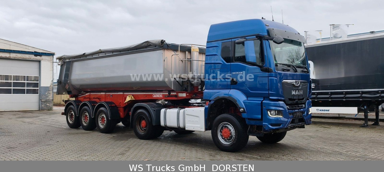 MAN TGS 22.510 4x4AP Hydraulik + Carnehl Kipper - יחידת טרקטור: תמונה 3 MAN TGS 22.510 4x4AP Hydraulik + Carnehl Kipper - יחידת טרקטור: תמונה 3