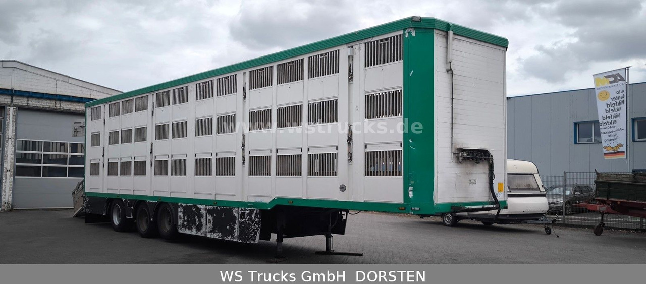 Menke-Janzen 3 Stock , Lenkachse , Hubdach - סמיטריילר להובלת בעלי חיים: תמונה 2 Menke-Janzen 3 Stock , Lenkachse , Hubdach - סמיטריילר להובלת בעלי חיים: תמונה 2