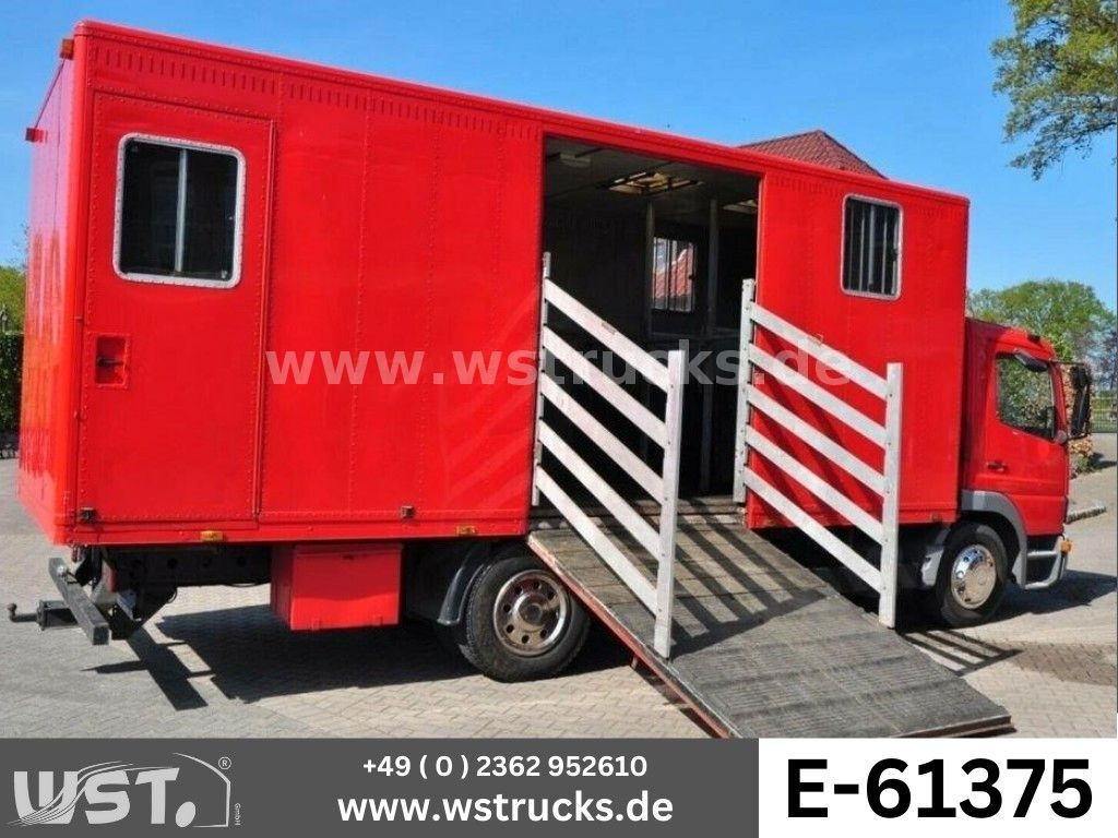 Mercedes-Benz 1224 EURO. 3 - משאית סוסים: תמונה 1 Mercedes-Benz 1224 EURO. 3 - משאית סוסים: תמונה 1