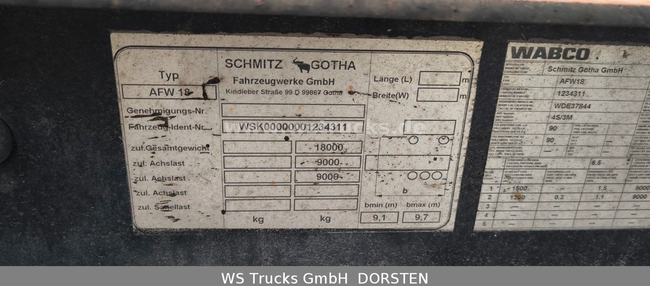 Schmitz Cargobull BDF Wechselbrücke AFW 18 - קרון נגרר מוביל מכולות/ החלפת גוף: תמונה 5 Schmitz Cargobull BDF Wechselbrücke AFW 18 - קרון נגרר מוביל מכולות/ החלפת גוף: תמונה 5