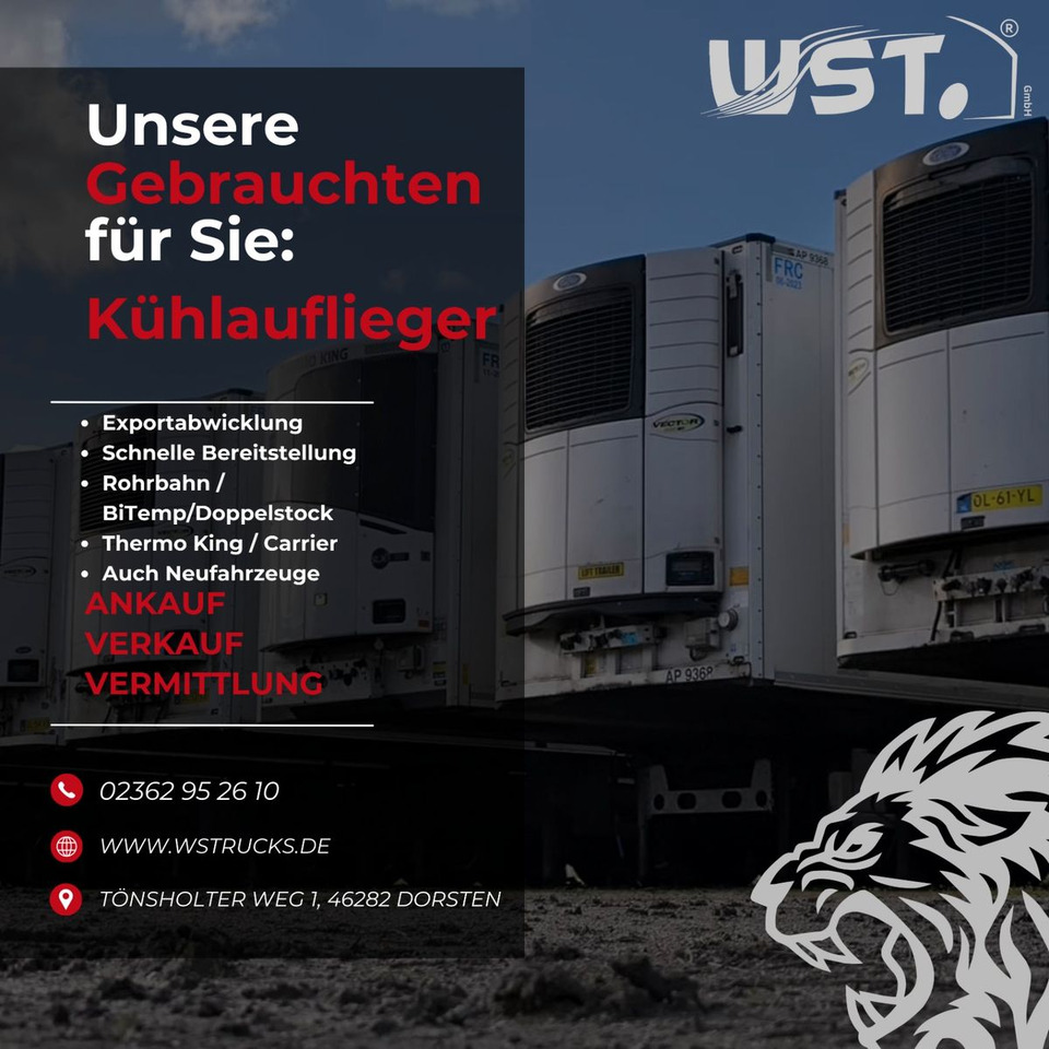 Schmitz Cargobull Kühlauflieger Blumenbreit Vector 1550 - סמיטריילר עם קירור: תמונה 2 Schmitz Cargobull Kühlauflieger Blumenbreit Vector 1550 - סמיטריילר עם קירור: תמונה 2