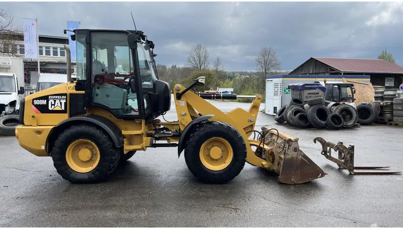 Caterpillar 908 M Klappschaufel+Pal.gabel Schnellwechsl. 908 M 4x4 Klappschaufel+Pal.gabel Schnellwechsl. - מעמיס גלגלים: תמונה 1 Caterpillar 908 M Klappschaufel+Pal.gabel Schnellwechsl. 908 M 4x4 Klappschaufel+Pal.gabel Schnellwechsl. - מעמיס גלגלים: תמונה 1