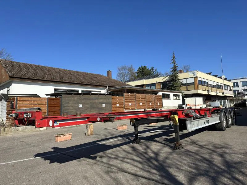 Fliegl 15 m extralang.Containerchassis f. 2 Wechselbrücke Containerchassis extralang f. 2 Wechselbr. - סמיטריילר מוביל מכולות/ החלפת גוף: תמונה 2 Fliegl 15 m extralang.Containerchassis f. 2 Wechselbrücke Containerchassis extralang f. 2 Wechselbr. - סמיטריילר מוביל מכולות/ החלפת גוף: תמונה 2