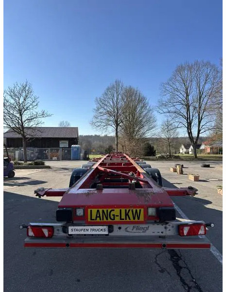 Fliegl 15 m extralang.Containerchassis f. 2 Wechselbrücke Containerchassis extralang f. 2 Wechselbr. - סמיטריילר מוביל מכולות/ החלפת גוף: תמונה 4 Fliegl 15 m extralang.Containerchassis f. 2 Wechselbrücke Containerchassis extralang f. 2 Wechselbr. - סמיטריילר מוביל מכולות/ החלפת גוף: תמונה 4